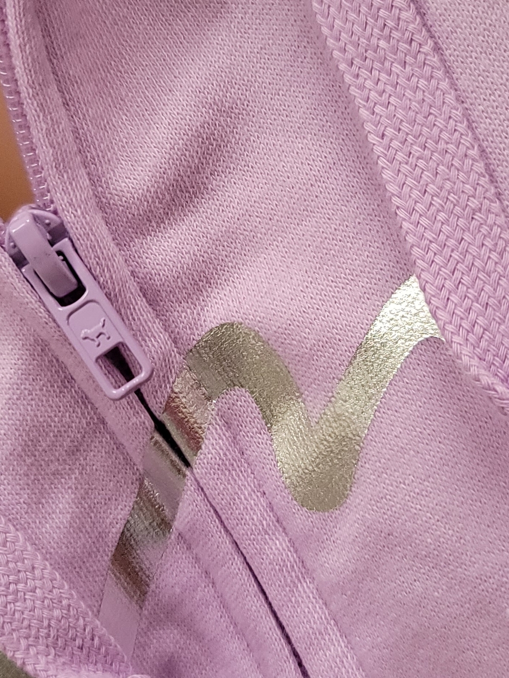 Lavender Zip-Up Hoodie and Jogger Set - Picture 7 of 7